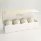 White & Gold Cup Set 4pcs