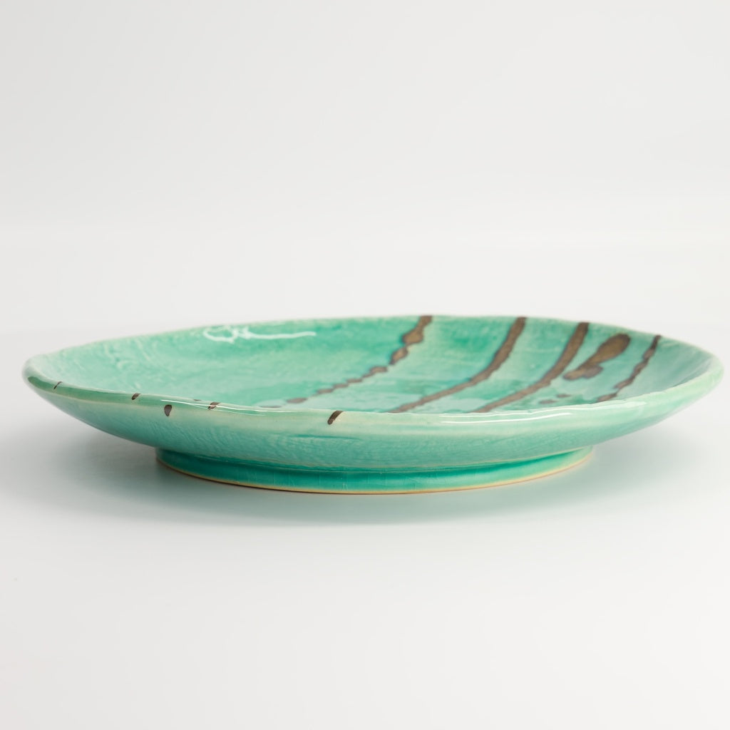 Yamasaku Ocean Round Plate 23x3cm