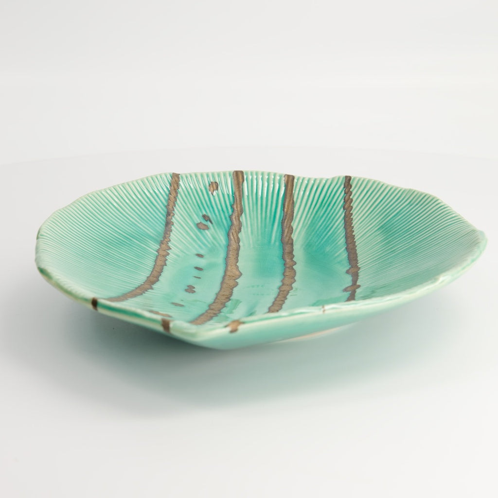 Yamasaku Ocean Round Plate 25,5x23x4cm