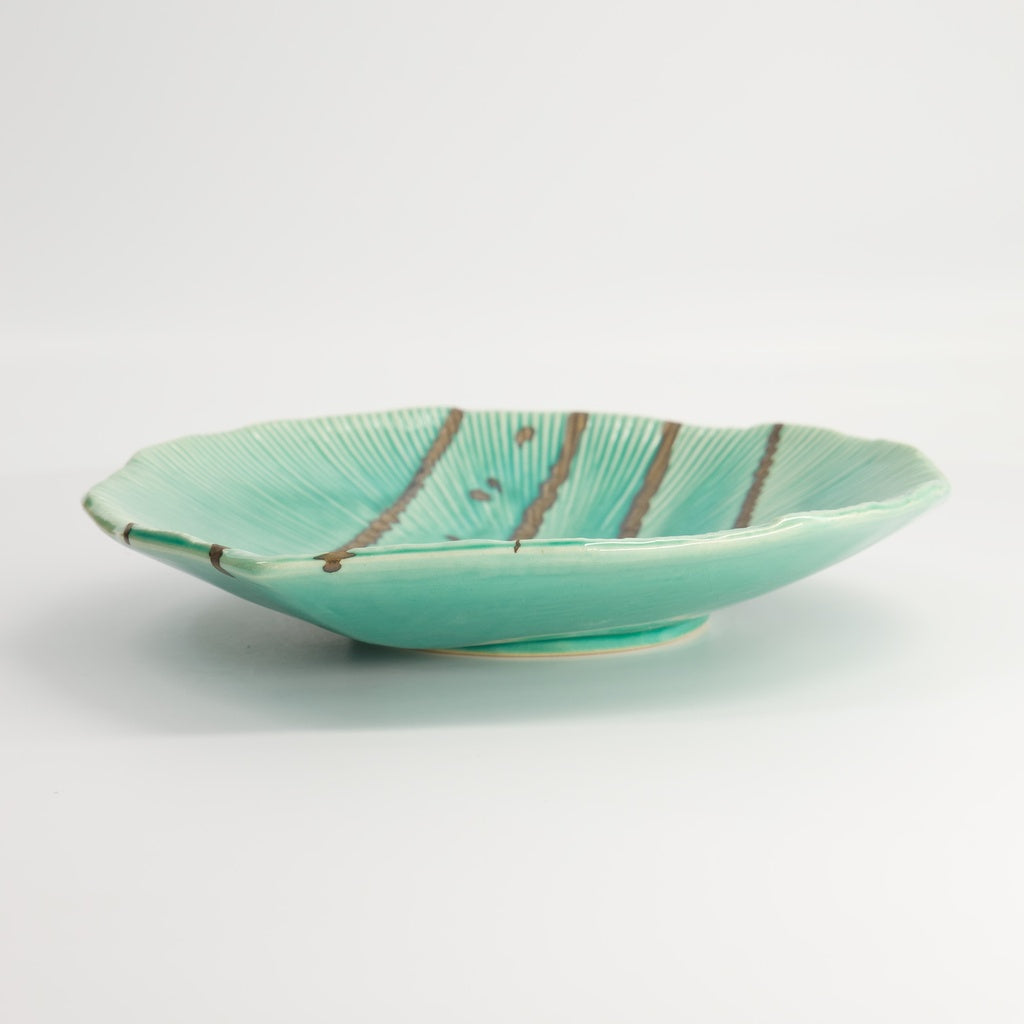 Yamasaku Ocean Round Plate 25,5x23x4cm