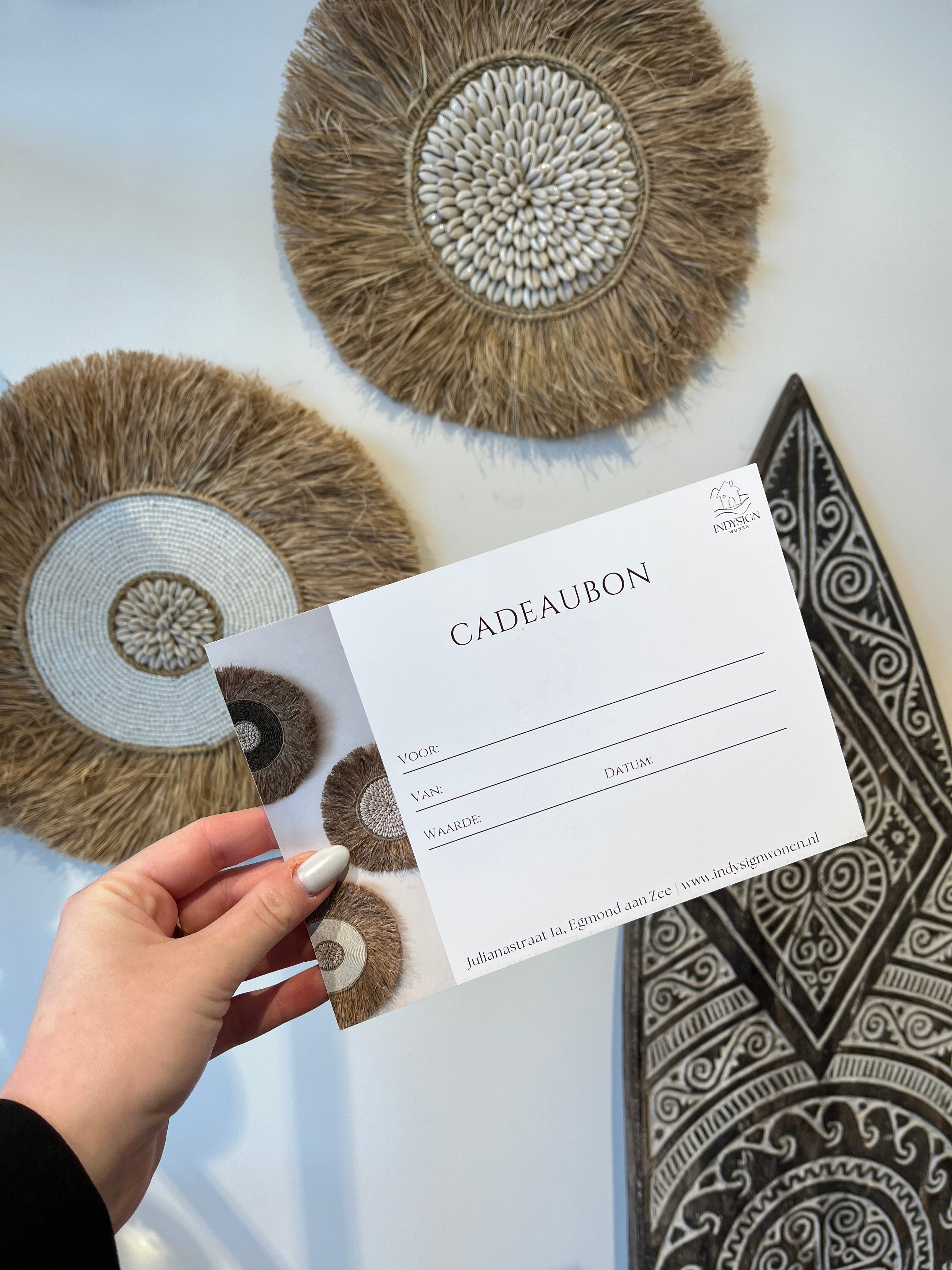 Indysign Wonen Cadeaubon