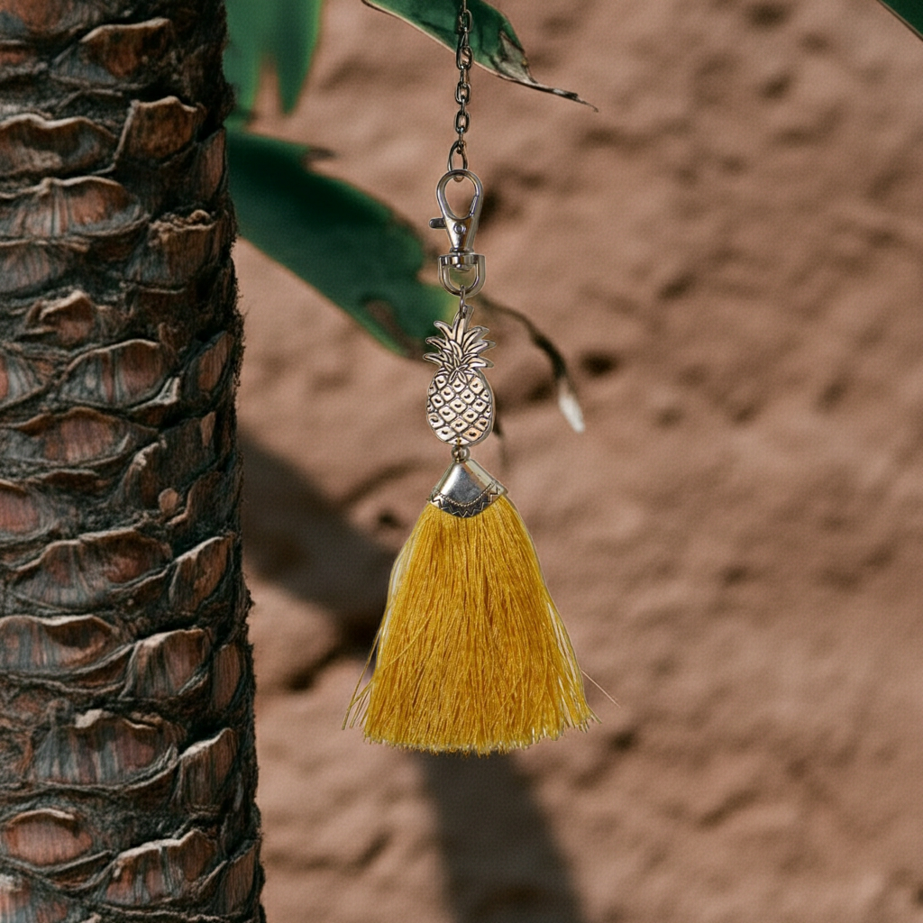 Ananas sleutelhanger